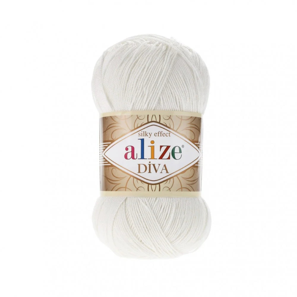 Alize Diva Knitting Yarn, 62