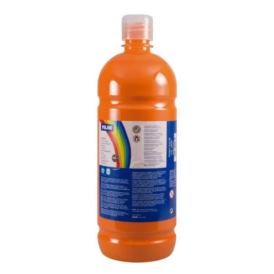 1000 ml Bottle Orange Poster Paint