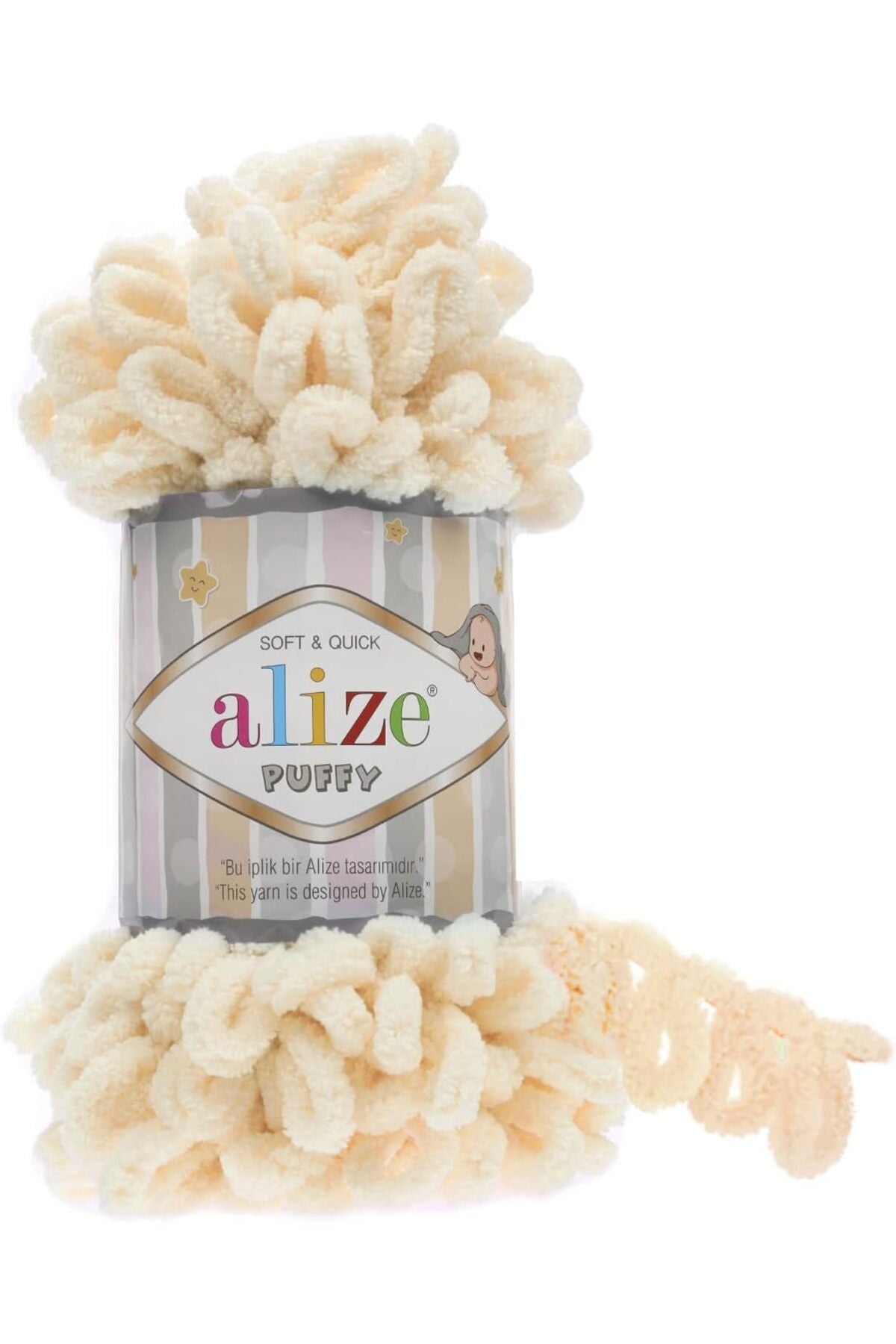 Alize Puffy Color 742 Knitting Yarn