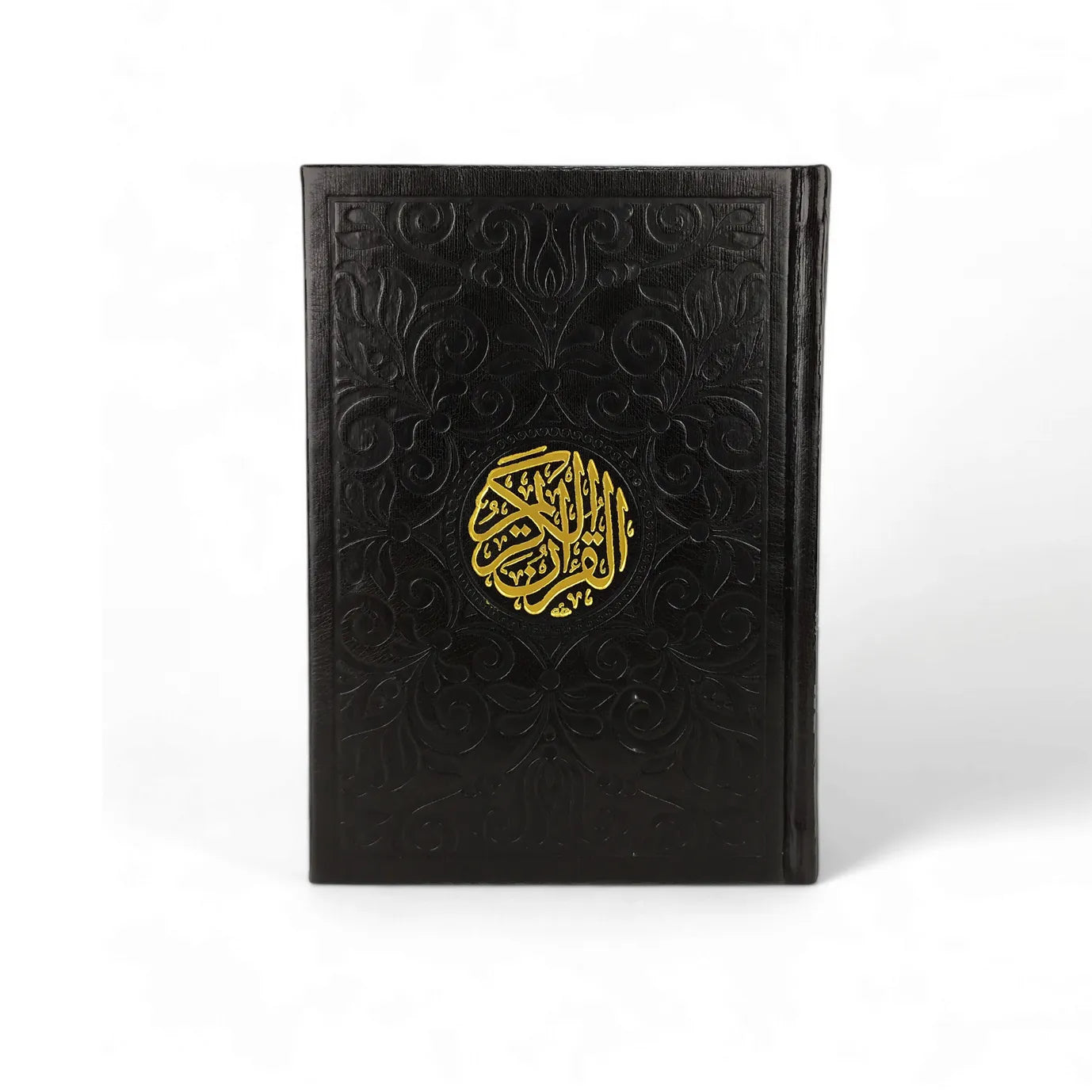 مصحف فاخر بغلاف جلد طبيعي - مقاس كبير 25×35 سم لأناقة دائمة