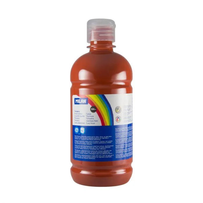 500 ml Bottle Brown Poster Paint