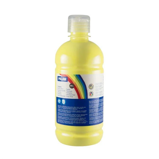 500 ml Bottle Lemon Yellow Poster Paint
