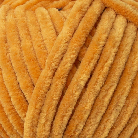 Himalaya Dolphin Baby Chenille Yarn, Mustard Yellow - 80330