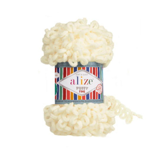 Alize Puffy Fine 62 Knitting Yarn