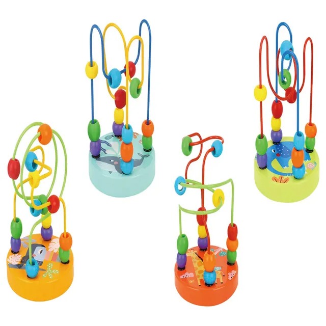 لعبة كوستر الخرز الصغير - تطوير المهارات الحركية الدقيقة للأطفال