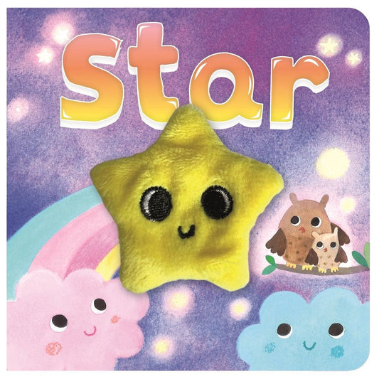 كتاب متعة الأصابع - قصة النجمة التفاعلية للأطفال من سنتين