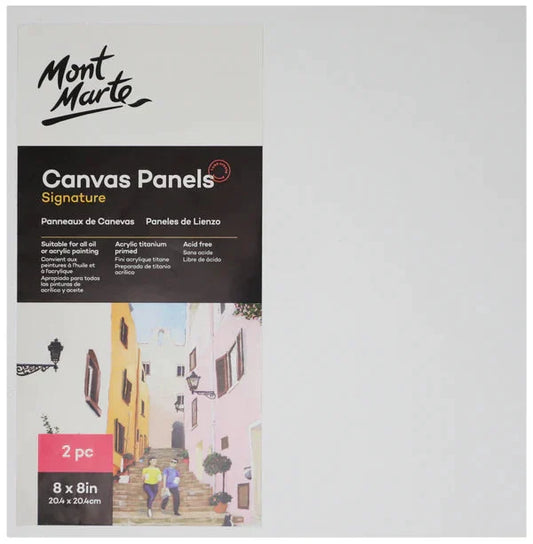 MM Canvas Panels Pack 2 20.4x20.4cm - 25125403