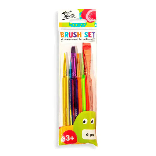 Mont Marte Kids - Brush Set 6pc - MMKC0220