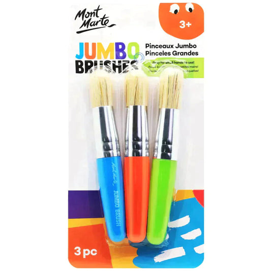 Mont Marte Kids - Chubby Brushes 3pc - MMKC0045