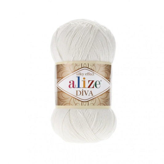 Alize Diva Knitting Yarn, 62